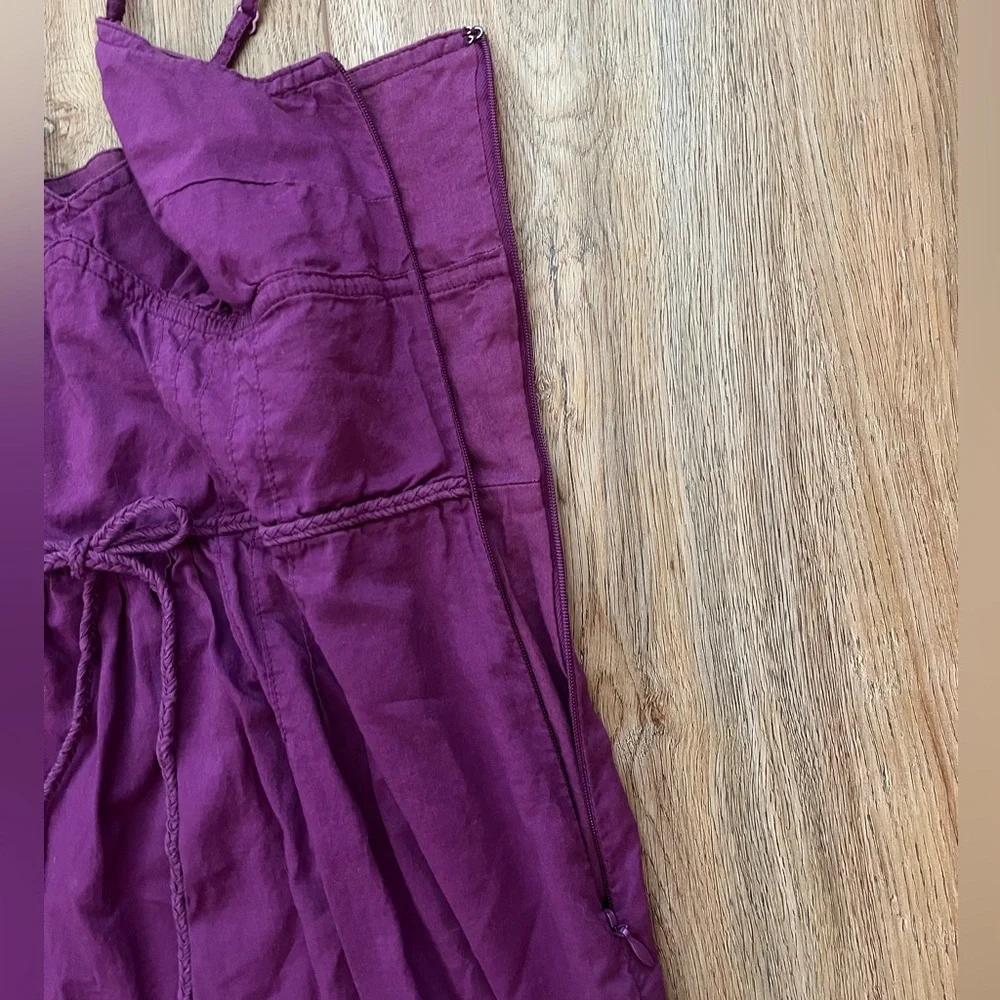 Purple American Eagle Spaghetti Strap Sundress - Picture 3 of 6